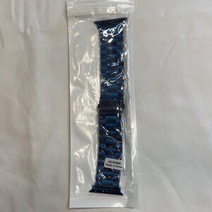Blue Metal Watch Band 42/44mm